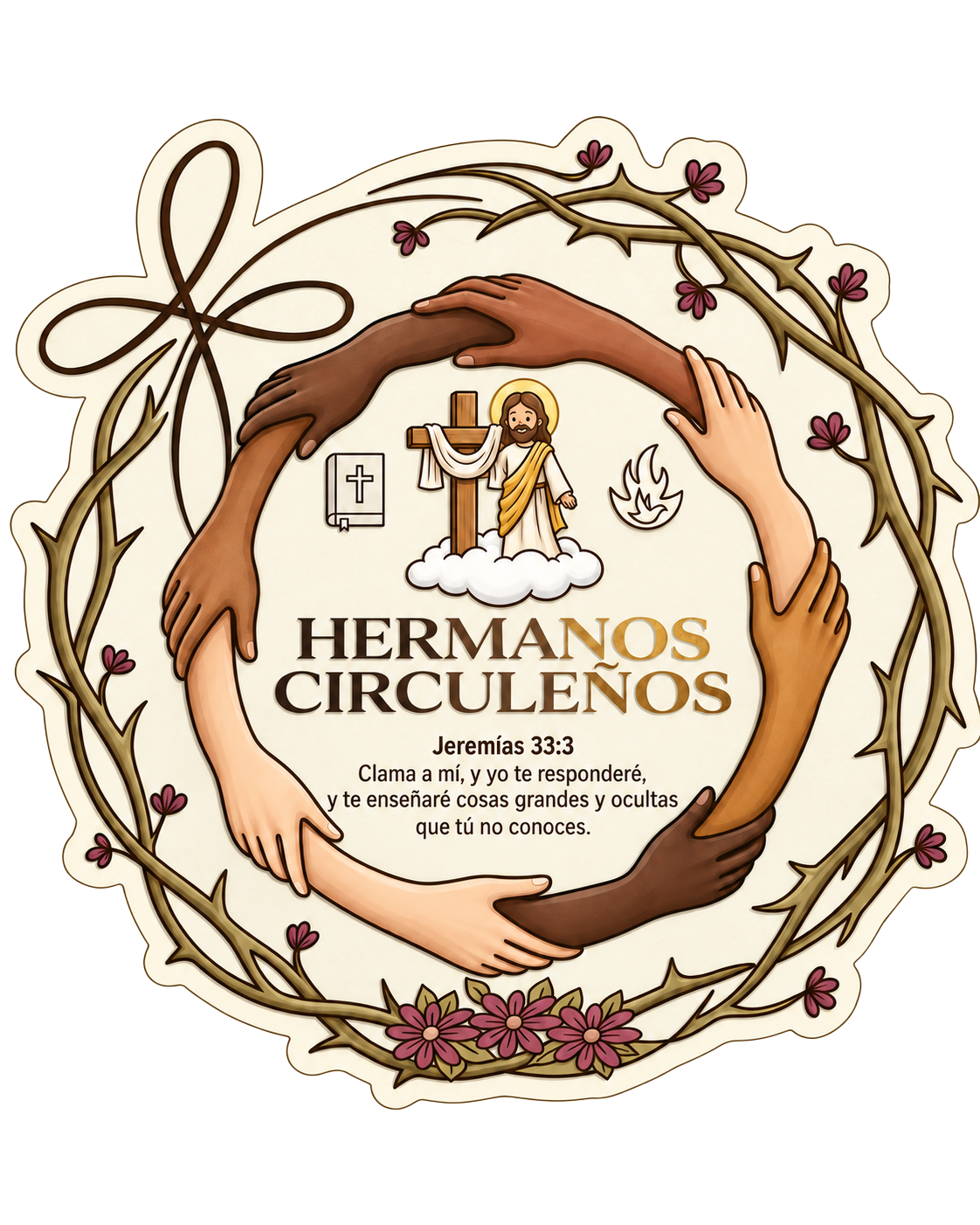 Logotipo original de Hermanos Circuleños